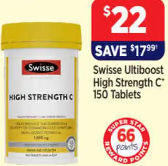 Star Discount Chemist High Strength C 150 Tablets offer