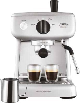 The Good Guys Sunbeam Mini Barista Espresso Machine - Silver offer