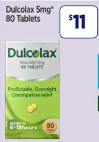 Star Discount Chemist Dulcolax 5mg offer
