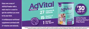 Advital Powder Advanced Nutrition 700 g Powder