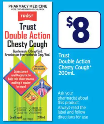 Double Action Chesty Cough 200ml