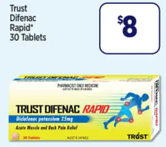 Difenac Rapid 30 tab.