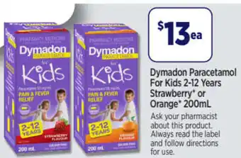 Star Discount Chemist Paracetamol For Kids 2-12 Years Strawberry or Orange 200ml offer