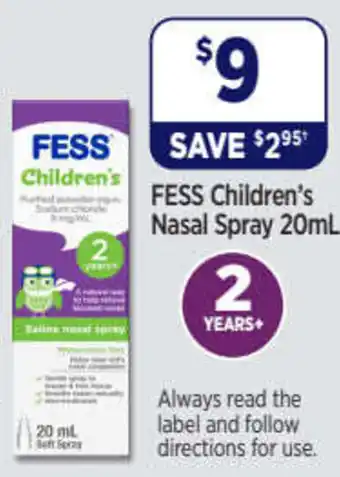 Children's Nasal Spray 20ml