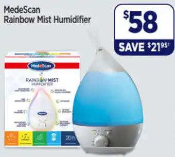 MedeScan Rainbow Mist Humidifier