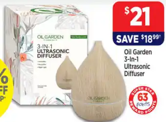 3-in-1 Ultrasonic Diffuser