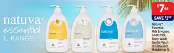 Star Discount Chemist Milk & Honey, Goats Milk, Body Wash, Gentle Wash or Ultra Rich Moisturiser 1L offer