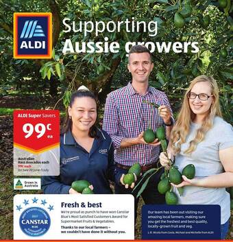 ALDI Australian Hass Avocados Each offer