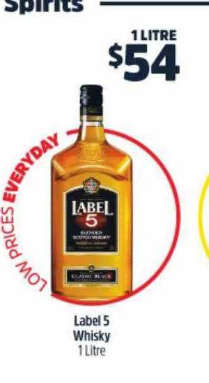 Label 5 Whisky
