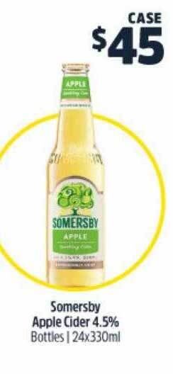 BWS Somersby Apple Cider offer