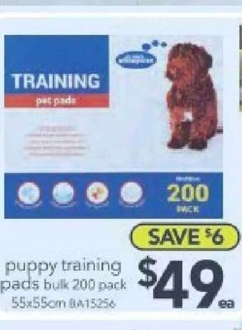 Cheap as Chips Puppy Training Pads offer