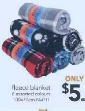 Cheap as Chips Fleece Blanket offer