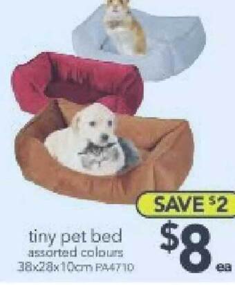 Cheap as Chips Tiny Pet Bed offer
