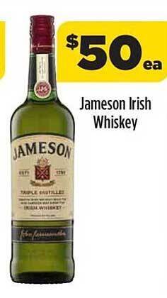 Liquorland Jameson Irish Whiskey offer