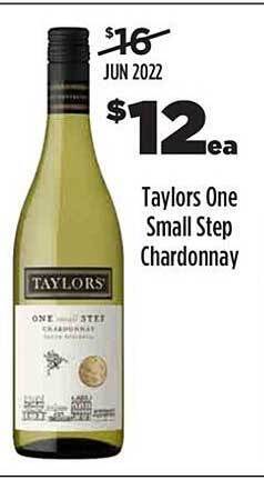 Liquorland Taylors One Small Step Chardonnay offer