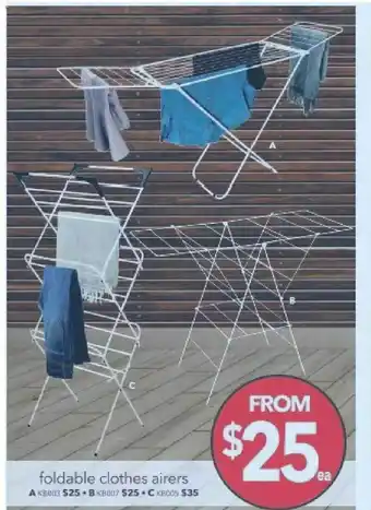 Foldable Clothes Airers