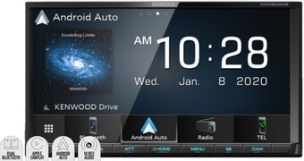 Autobarn Kenwood 7” 200W AV DAB+ Wireless Carplay™ Android Auto Receiver offer