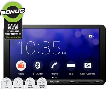 Autobarn Sony 8.95” 220W AV Receiver Carplay™ & Android Auto offer