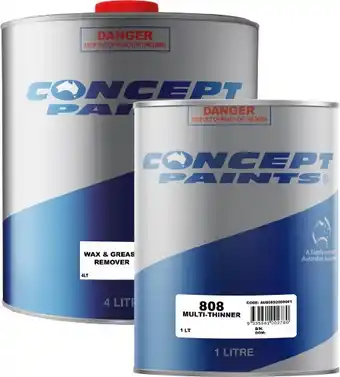 Autobarn Concept Paints Multi-Purpose Thinners offer