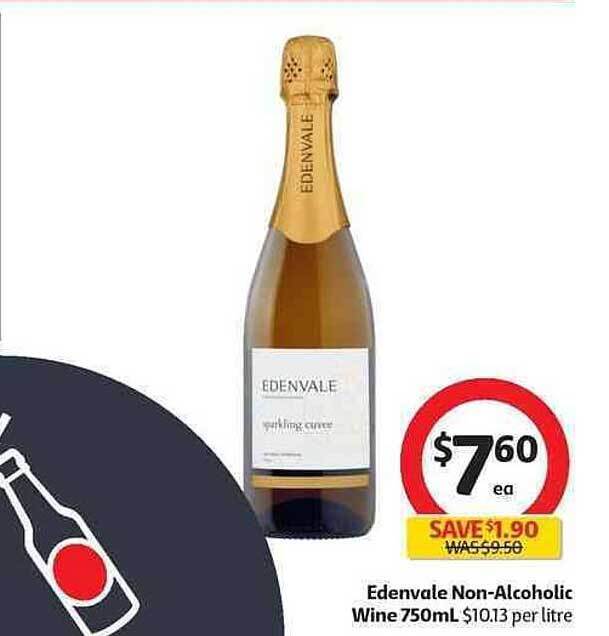 Edenvale Non Alcoholic Wine offer at Coles