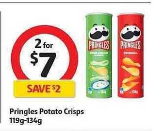 Coles Pringles Potato Chips offer