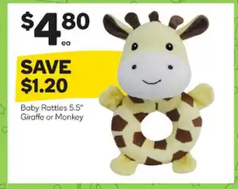 Woolworths Baby Rattles offer
