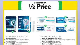 Woolworths Oral-b offer