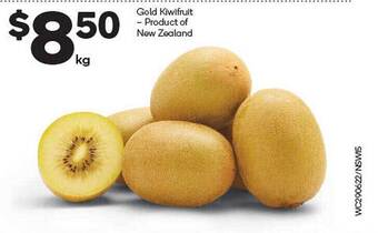 Woolworths Gold Kiwifruit offer