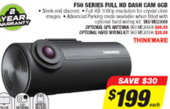 Autobarn F50 Series Full HD Dash Cam 8GB offer