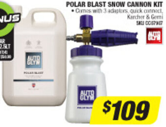 Autobarn Polar Blast Snow Cannon Kit offer
