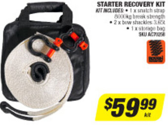 Starter Recovery Kit