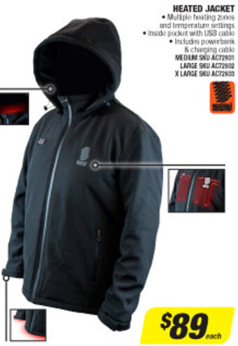 Autobarn Heated Jacket offer
