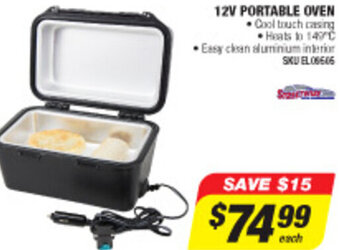 Autobarn 12V Portable Oven offer