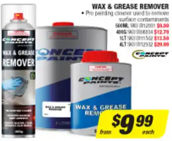 Autobarn Wax & Grease Remover offer