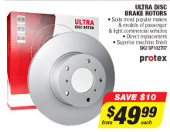 Autobarn Ultra Disc Brake Rotors offer