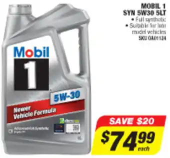 Mobil 1 SYN 5W30 5LT