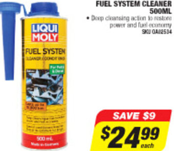 Autobarn Fuel System Cleaner 500ml offer