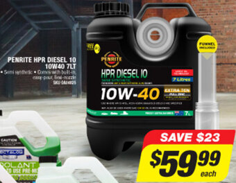 Autobarn Penrite HPR Diesel 10 10W40 7LT offer