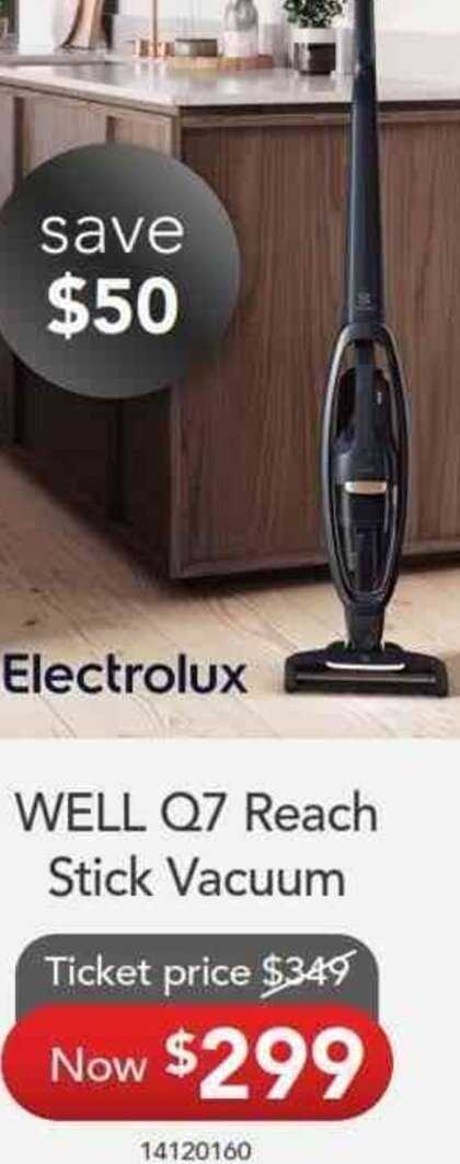 Electrolux Well Q7 Reach Stick Vacuum 