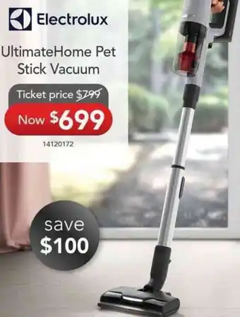 Electrolux UltimateHome Pet Stick Vacuum
