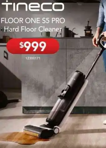 Godfreys Tineco Floor One S5 Pro Hard Floor Cleaner offer