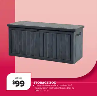 Stratco Storage box offer