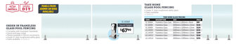 Stratco Order in frameless glass pool fencing offer