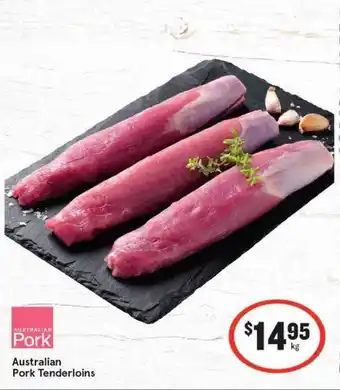 IGA Australian Pork Tenderloins offer