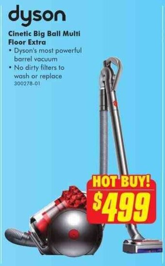 The Good Guys DYSON cinetic big ball multi floor extra offer