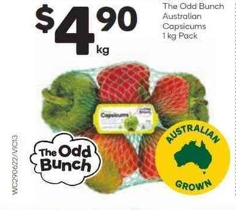 The odd bunch australian capsicums 1 kg pack