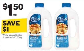 Woolworths White wings shaker pancakes 300 350g offer