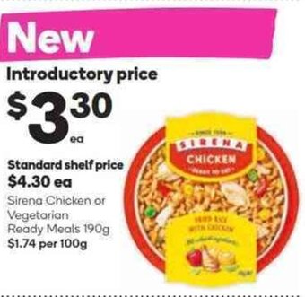 Woolworths Standard shelf price offer