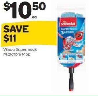 Woolworths VILEDA supermocio microfibre mop offer