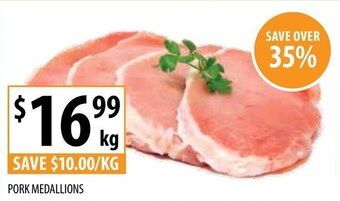 Supabarn Pork medallions offer